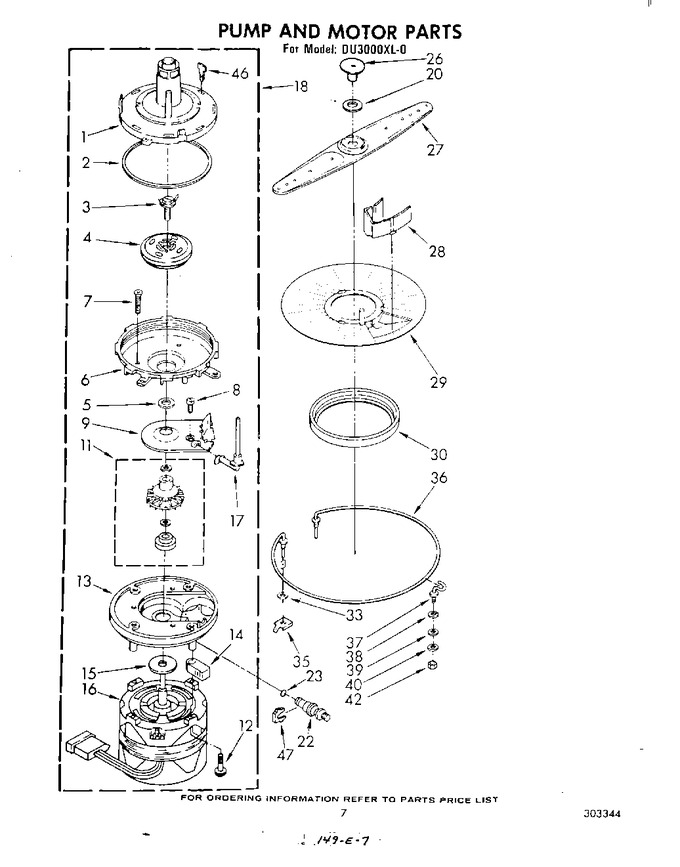 Diagram for DU3000XL0