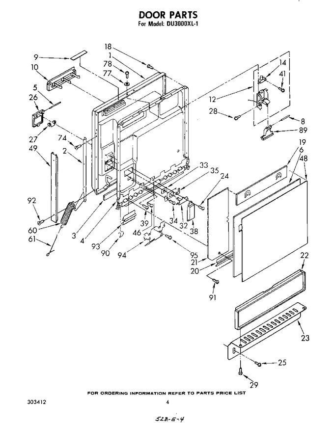 Diagram for DU3000XL1