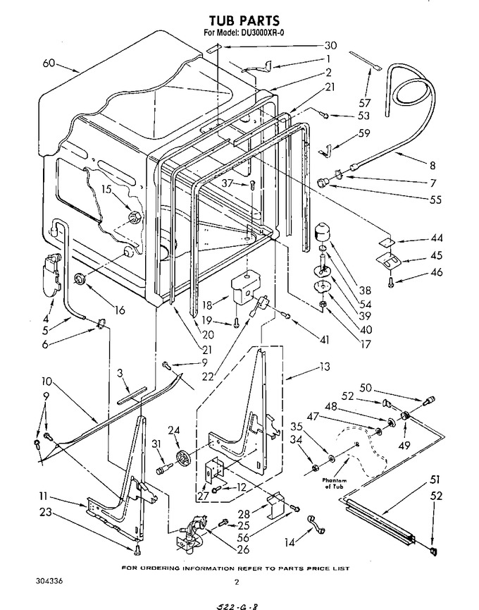 Diagram for DU3000XR0