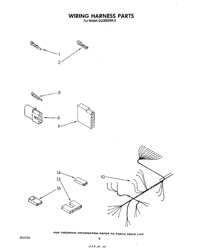 Diagram for DU3000XR0