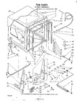 Diagram for 02 - Tub , Literature And Optional