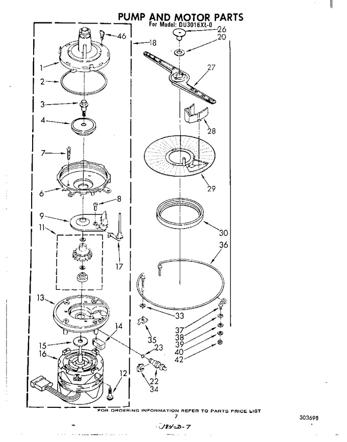 Diagram for DU3016XL0