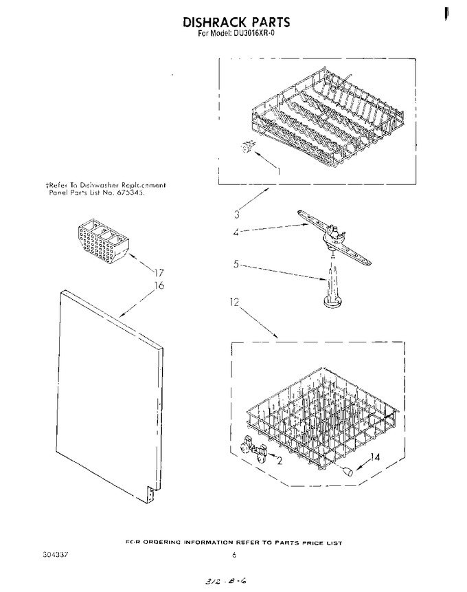 Diagram for DU3016XR0