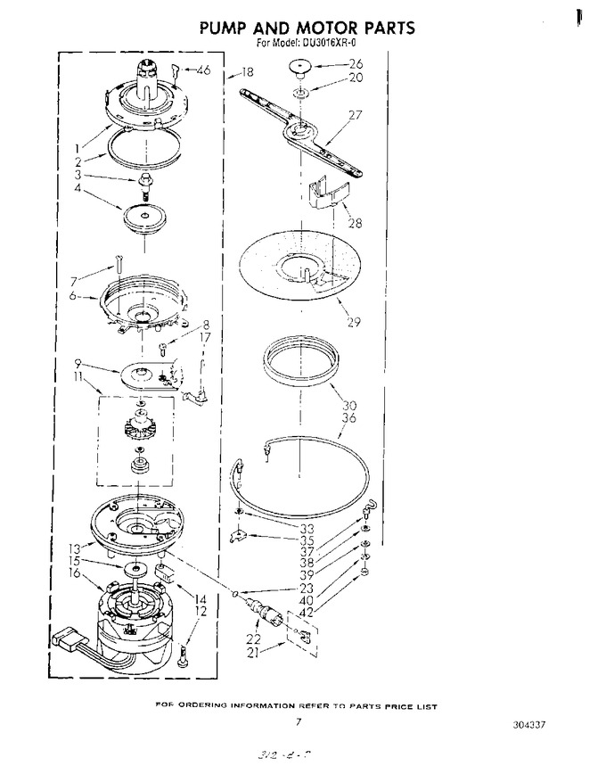 Diagram for DU3016XR0