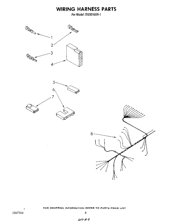 Diagram for DU3016XR1