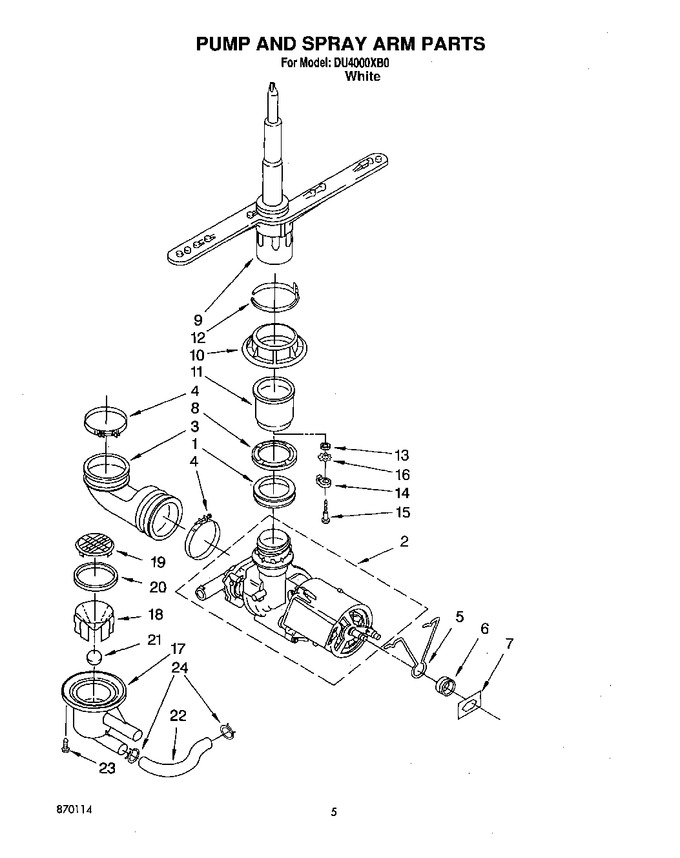Diagram for DU4000XB0