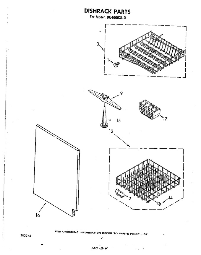 Diagram for DU4000XL0