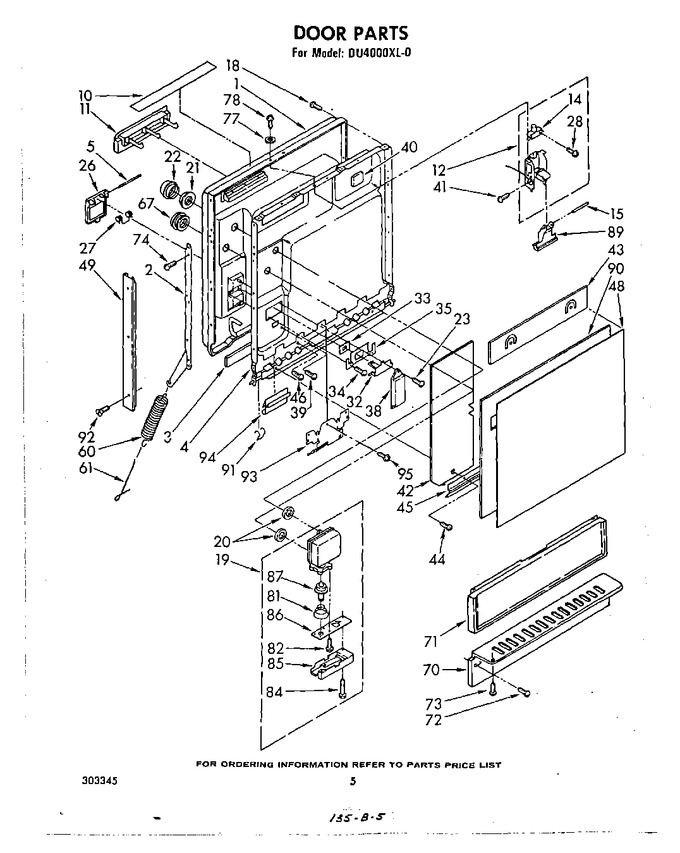 Diagram for DU4000XL0