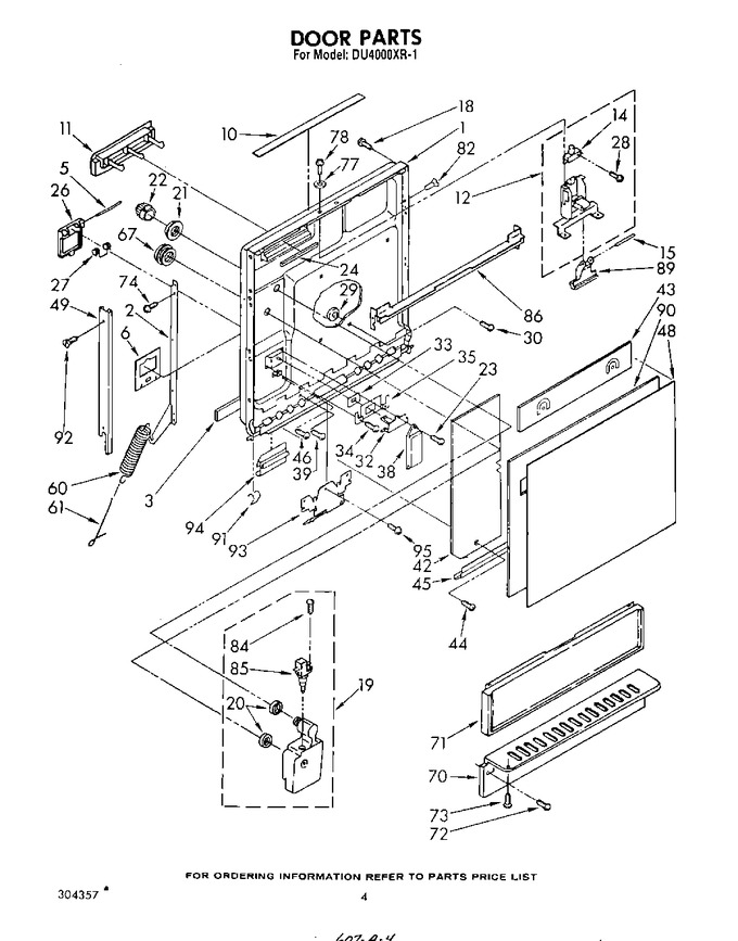 Diagram for DU4000XR1