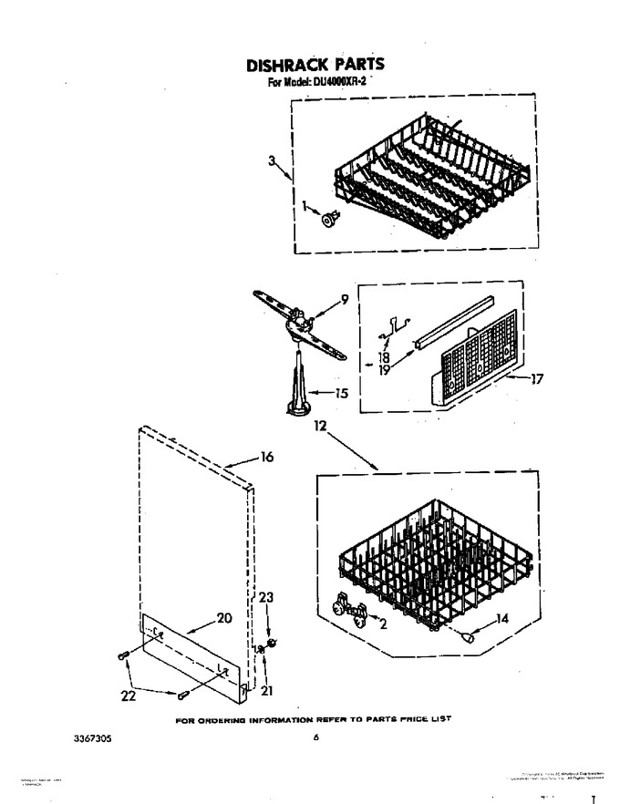 Diagram for DU4000XR2