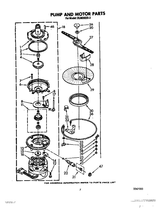 Diagram for DU4000XR2