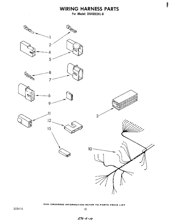 Diagram for DU4003XL0