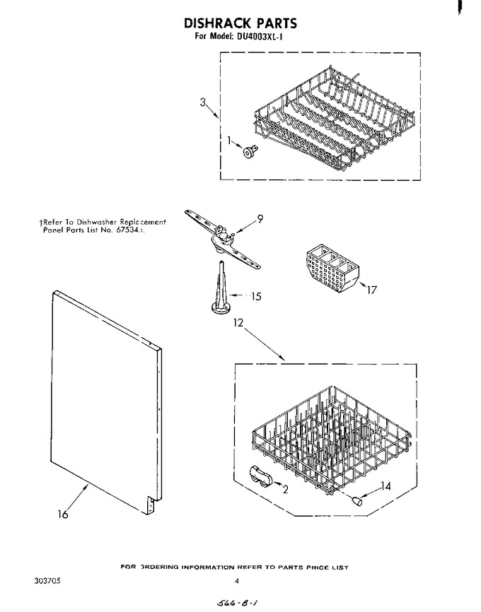 Diagram for DU4003XL1