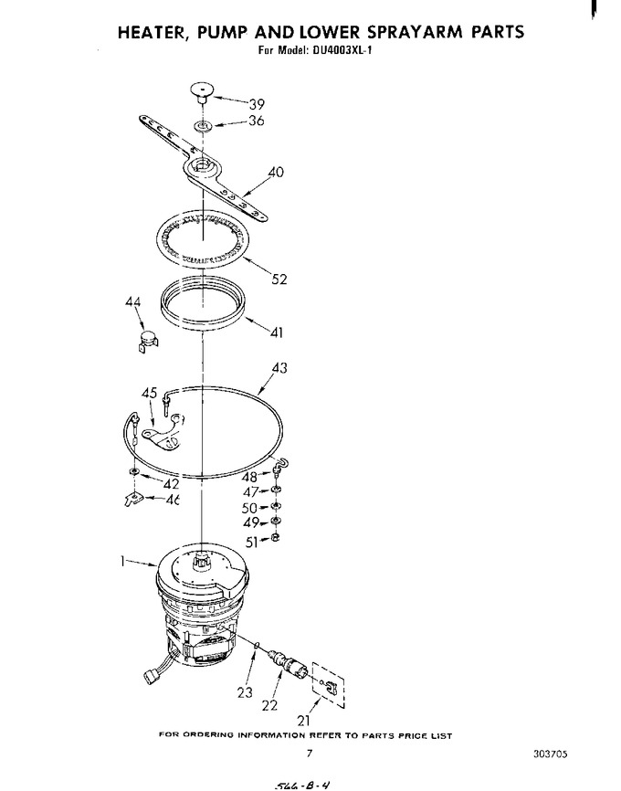 Diagram for DU4003XL1