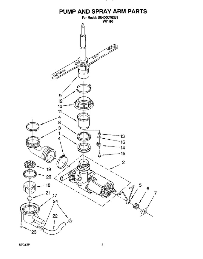 Diagram for DU400CWDB1