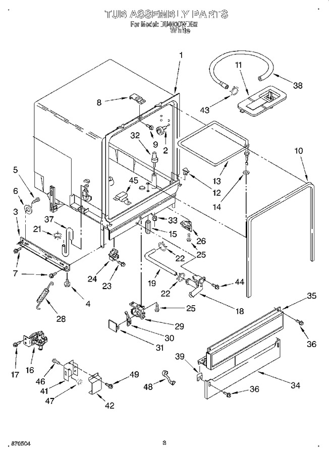 Diagram for DU400CWDB2