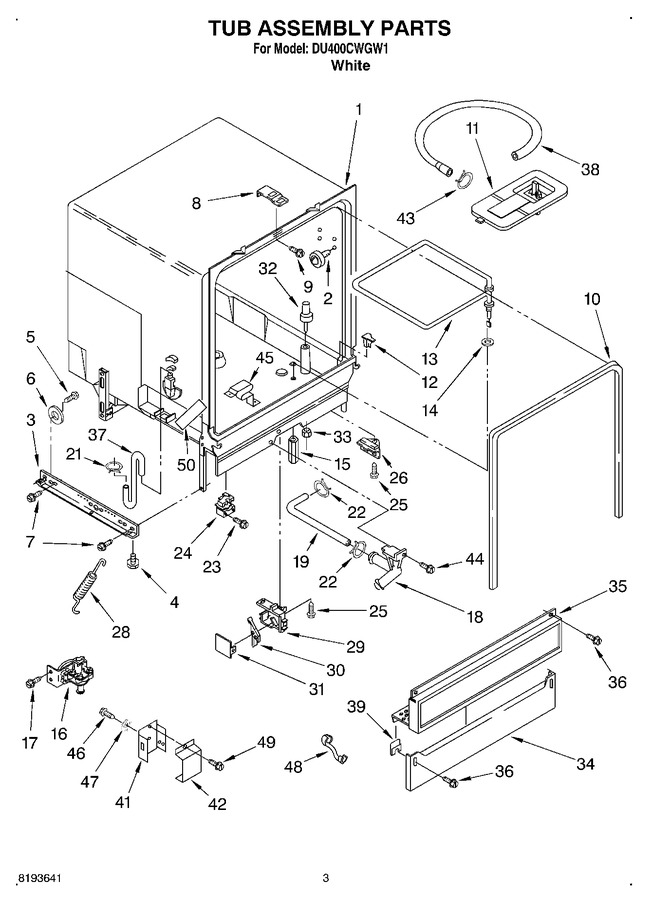 Diagram for DU400CWGW1