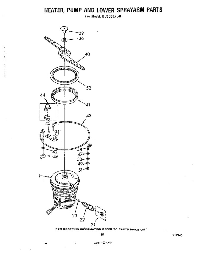 Diagram for DU5000XL0