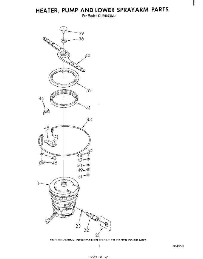 Diagram for DU5004XM1