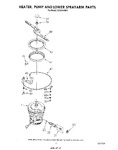 Diagram for 05 - Heater, Pump And Lower Sprayarm