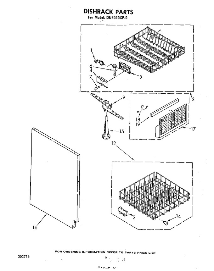 Diagram for DU5040XP0