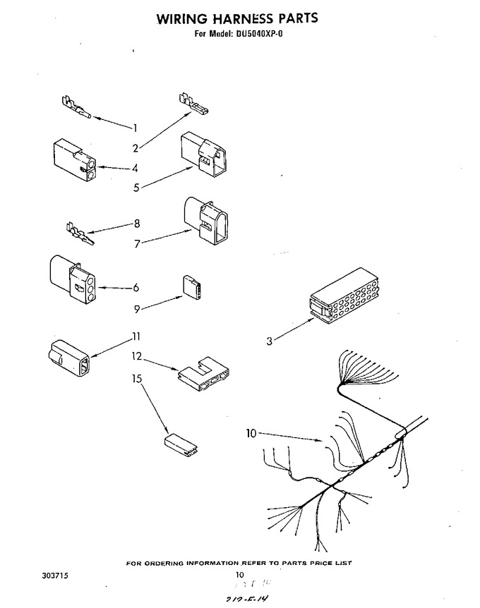 Diagram for DU5040XP0