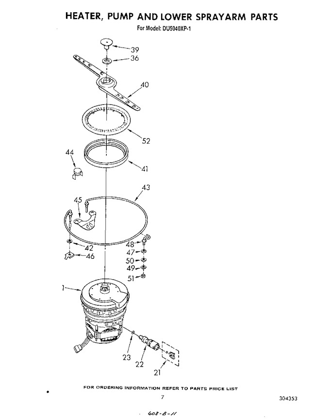 Diagram for DU5040XP1