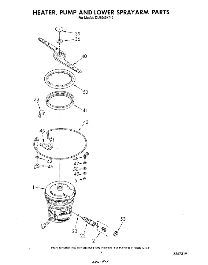 Diagram for DU5040XP2