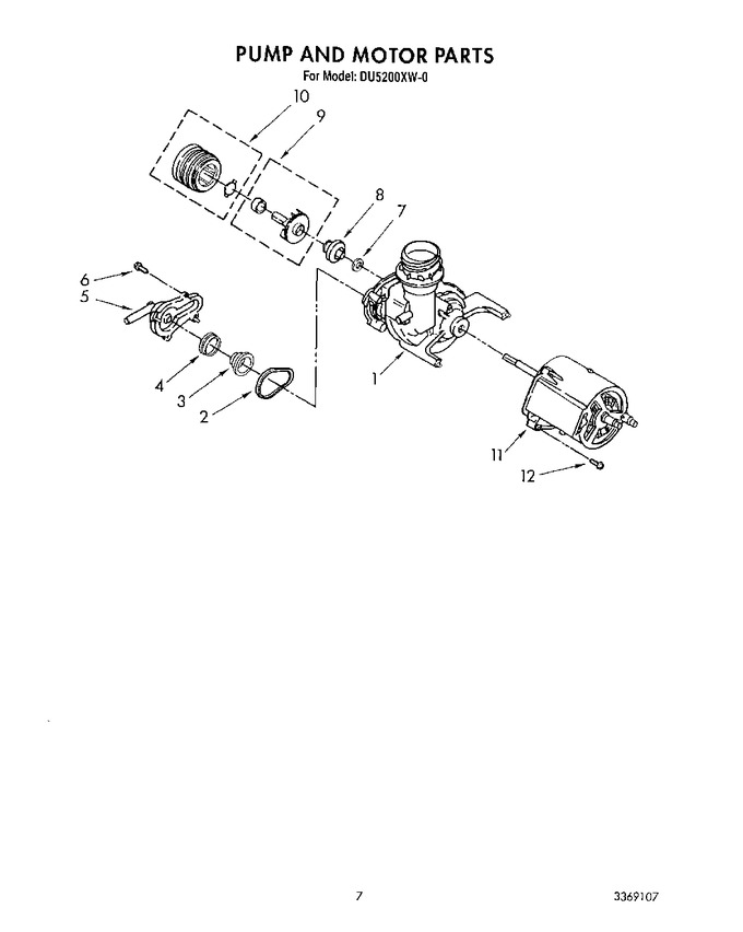 Diagram for DU5200XW0