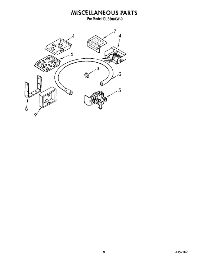 Diagram for DU5200XW0