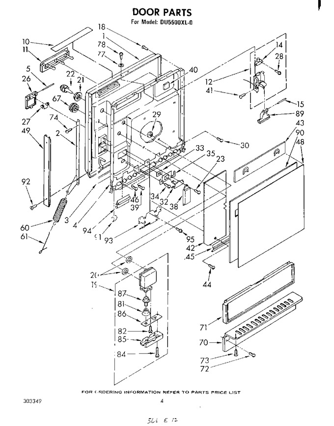 Diagram for DU5500XL0
