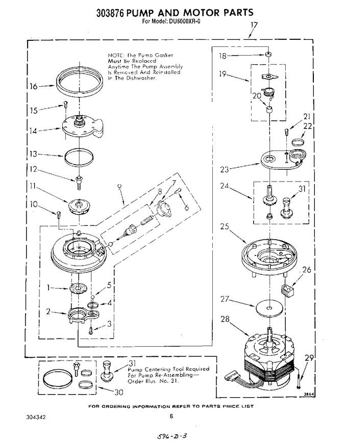 Diagram for DU6000XR0