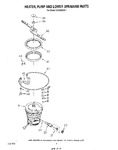 Diagram for 04 - Heater, Pump And Lower Sprayarm