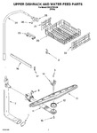 Diagram for 05 - Upper Dishrack And Water Feed