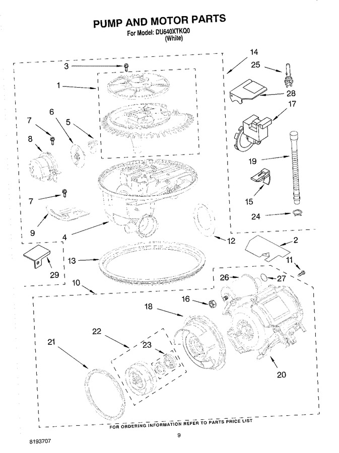 Diagram for DU640XTKQ0