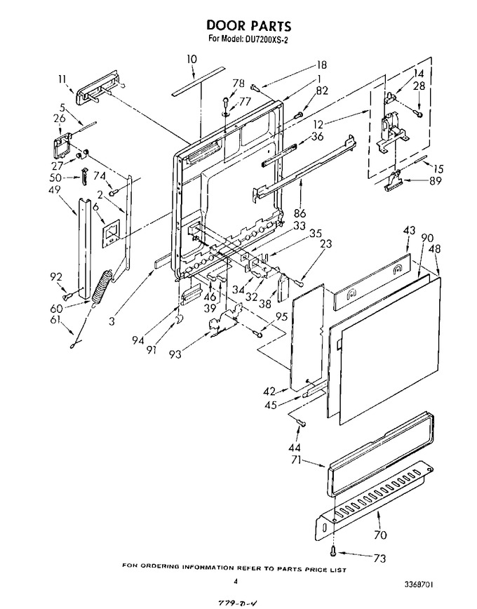Diagram for DU7200XS2