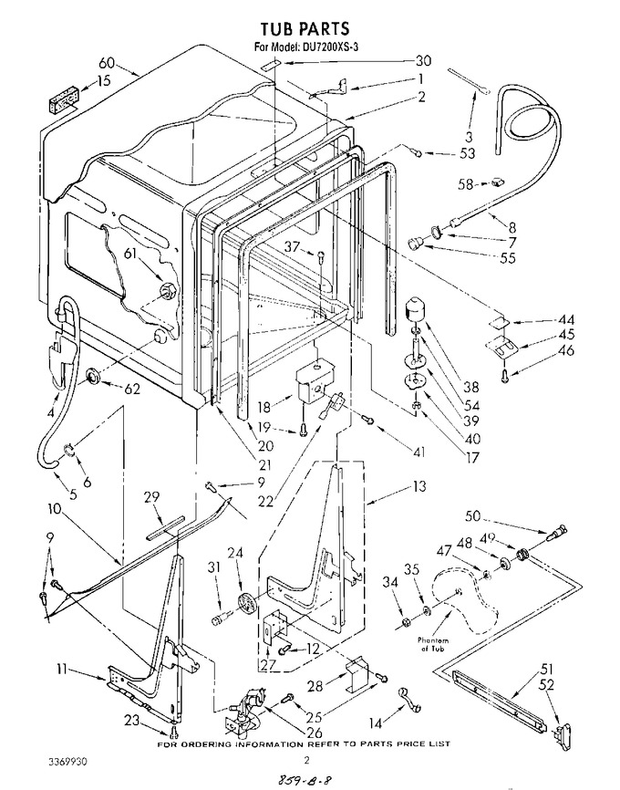 Diagram for DU7200XS3