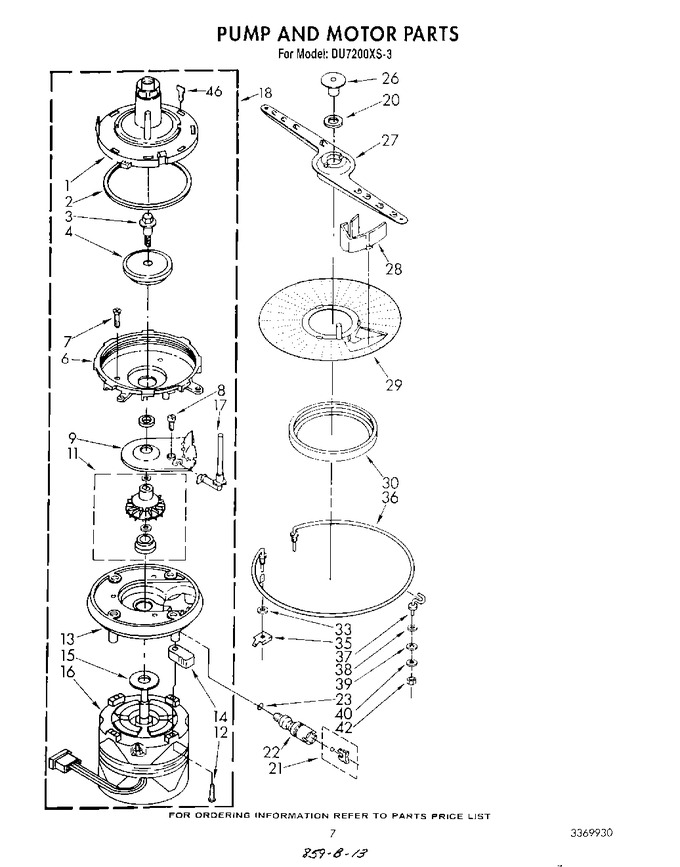 Diagram for DU7200XS3