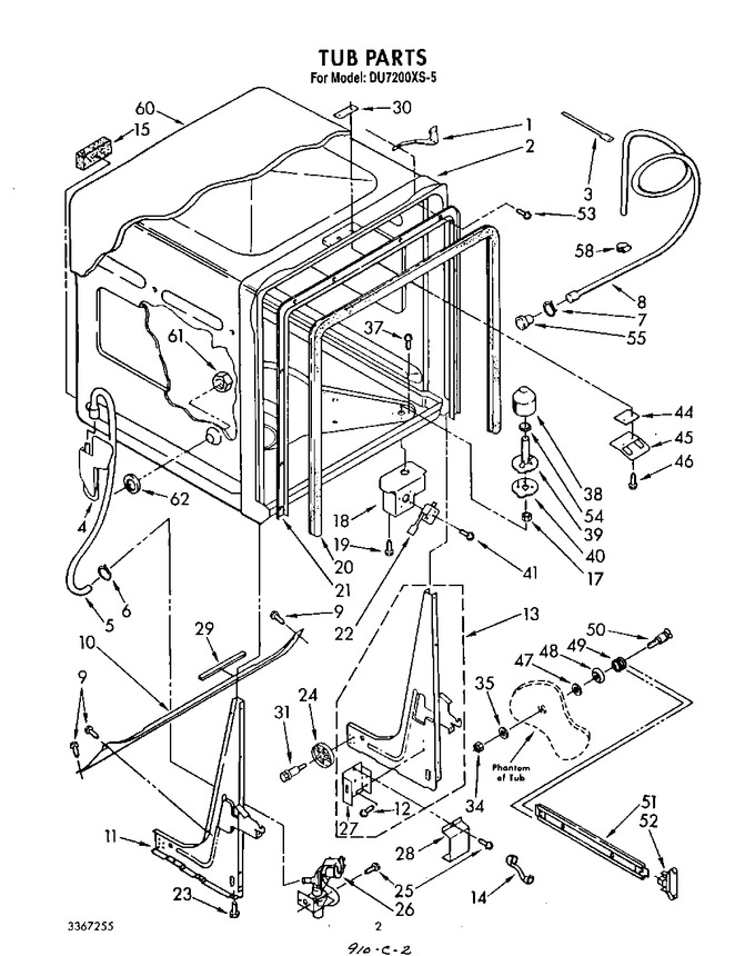 Diagram for DU7200XS5