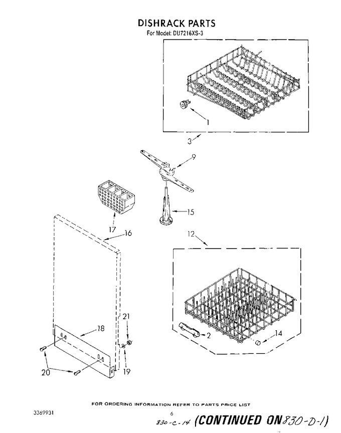 Diagram for DU7216XS3
