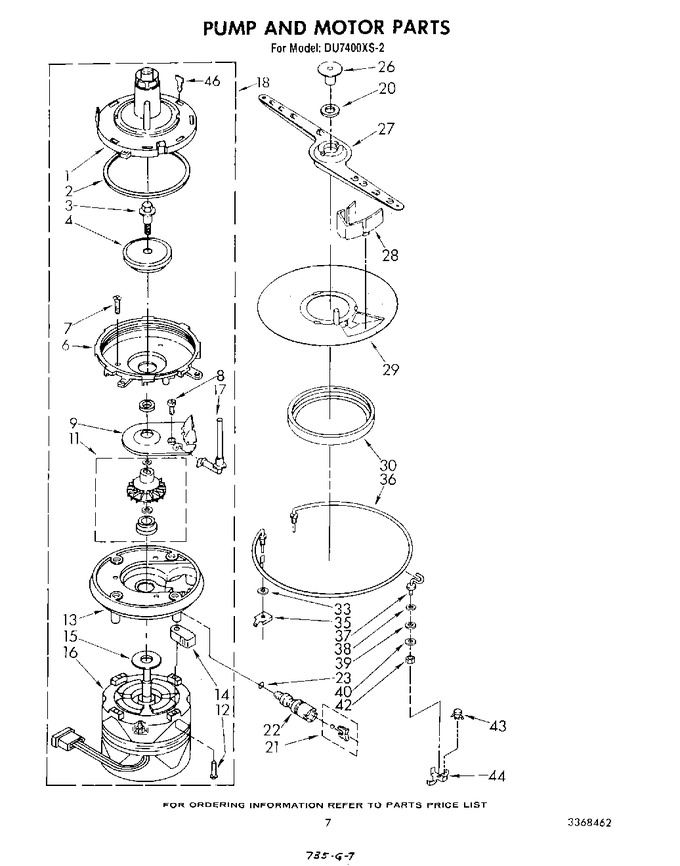 Diagram for DU7400XS2