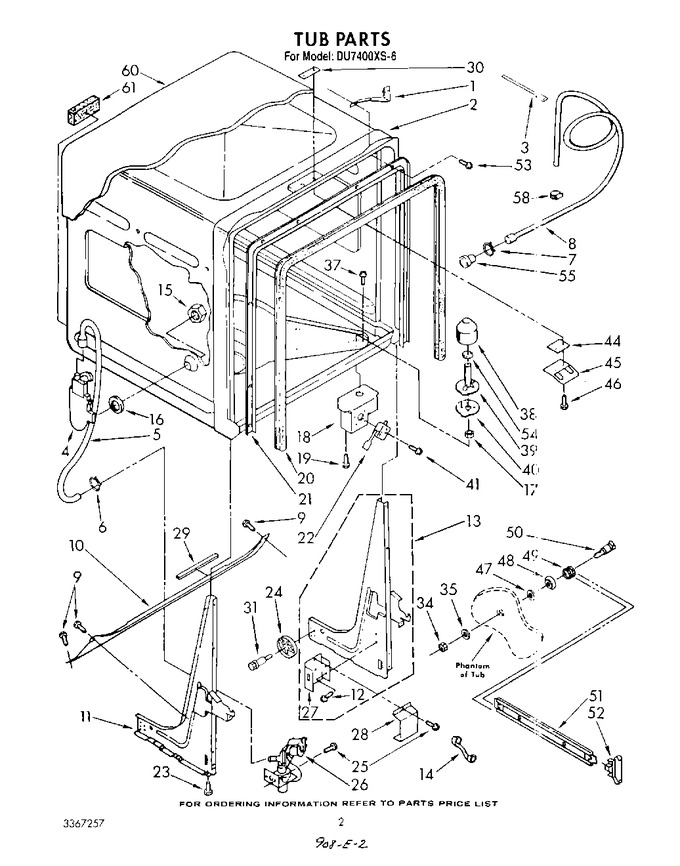Diagram for DU7400XS6