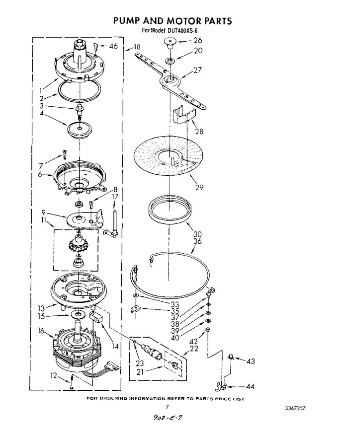 Diagram for DU7400XS6