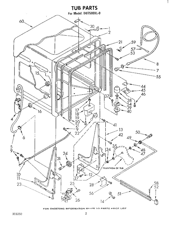 Diagram for DU7500XL0