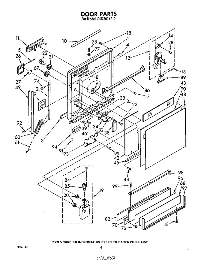 Diagram for DU7500XR0