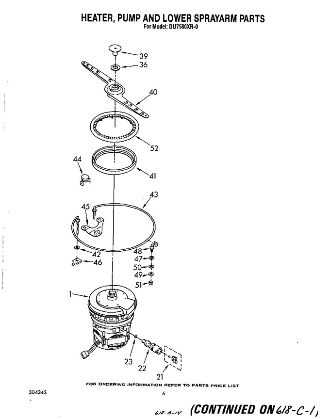 Diagram for DU7500XR0