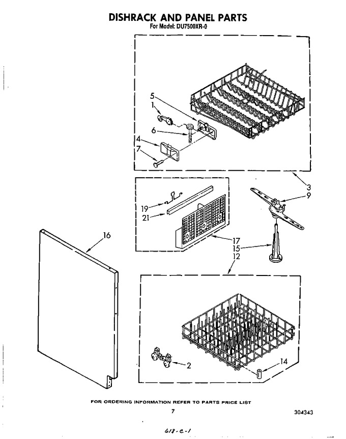 Diagram for DU7500XR0