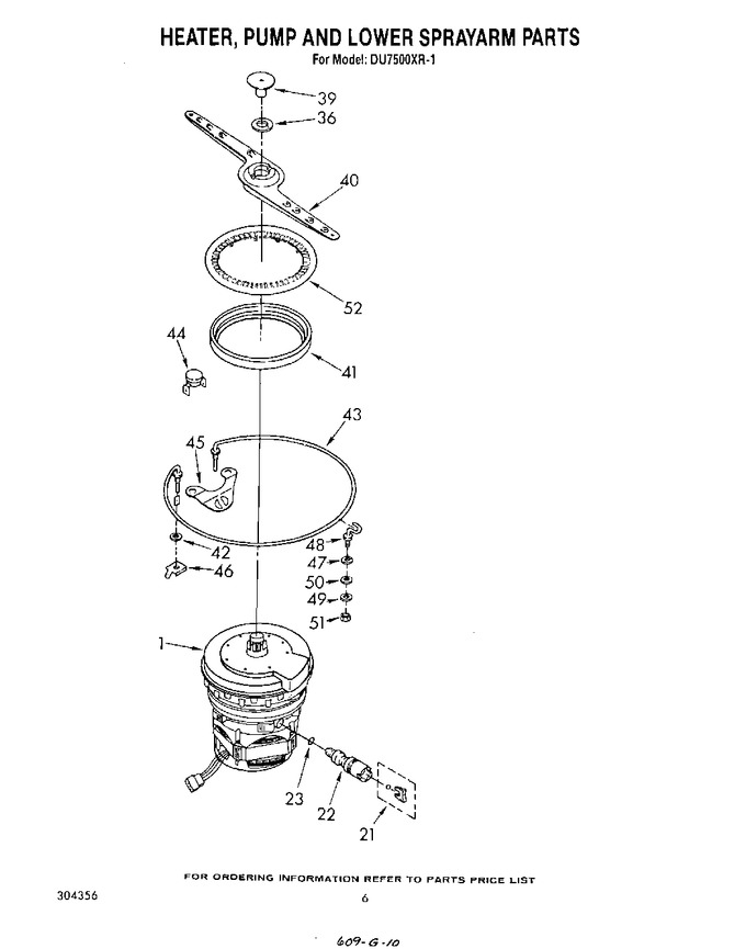 Diagram for DU7500XR1