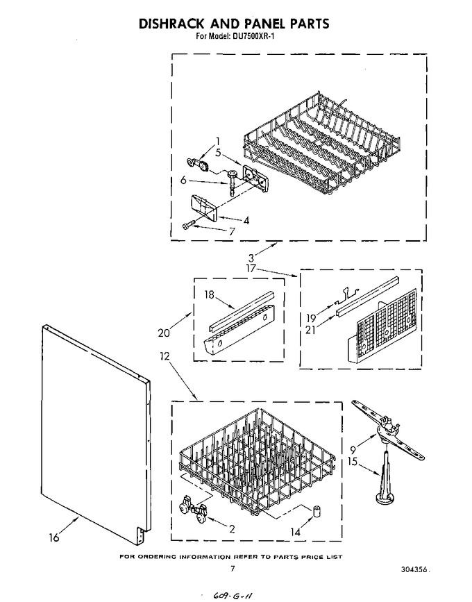 Diagram for DU7500XR1