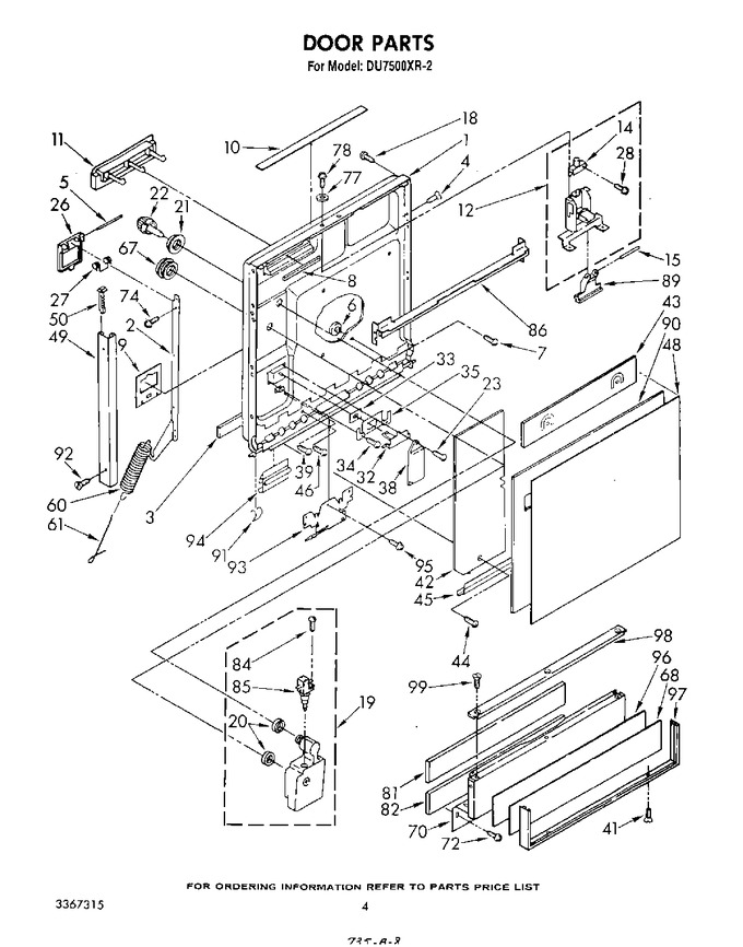 Diagram for DU7500XR2